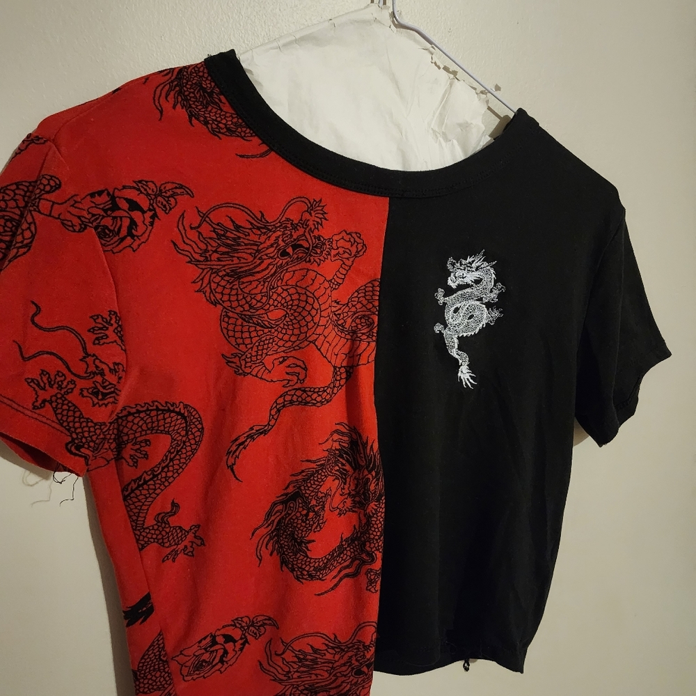 Crop Top T shirt